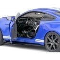 Cochesdemetal.es 2020 Ford Mustang Shelby GT500 Performance Fast Track Azul/Blanco 1:18 Solido S1805901