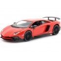 Cochesdemetal.es 2015 Lamborghini Aventador LP 750-4 SV Coupe Red 1:24 Bburago 21079 En Liquidación