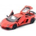 Cochesdemetal.es 2015 Lamborghini Aventador LP 750-4 SV Coupe Red 1:24 Bburago 21079 En Liquidación