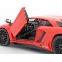 Cochesdemetal.es 2015 Lamborghini Aventador LP 750-4 SV Coupe Red 1:24 Bburago 21079 En Liquidación