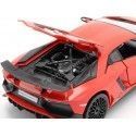 Cochesdemetal.es 2015 Lamborghini Aventador LP 750-4 SV Coupe Red 1:24 Bburago 21079 En Liquidación