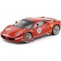 2010 Ferrari 458 Italia Challenge Rojo 1:18 Hot Wheels X5486 Cochesdemetal 1 - Coches de Metal 