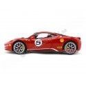 2010 Ferrari 458 Italia Challenge Rojo 1:18 Hot Wheels X5486 Cochesdemetal 5 - Coches de Metal 
