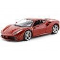 Cochesdemetal.es 2015 Ferrari 488 GTB Rosso Mugello 1:24 Bburago 18-26013 En Liquidación
