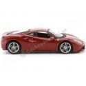 Cochesdemetal.es 2015 Ferrari 488 GTB Rosso Mugello 1:24 Bburago 18-26013 En Liquidación