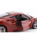 Cochesdemetal.es 2015 Ferrari 488 GTB Rosso Mugello 1:24 Bburago 18-26013 En Liquidación