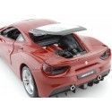 Cochesdemetal.es 2015 Ferrari 488 GTB Rosso Mugello 1:24 Bburago 18-26013 En Liquidación