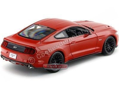 2015 Ford Mustang GT 5.0 Rojo 1:18 Maisto 31197 En Liquidación Cochesdemetal.es 2