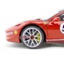 2010 Ferrari 458 Italia Challenge Rojo 1:18 Hot Wheels X5486 Cochesdemetal 22 - Coches de Metal 