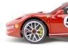 2010 Ferrari 458 Italia Challenge Rojo 1:18 Hot Wheels X5486 Cochesdemetal 22 - Coches de Metal 