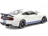 Carsdemetal.es 2020 Ford Mustang Shelby GT500 blanc / bleu 1:18 MAISTO 31452 en liquidation