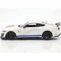 Carsdemetal.es 2020 Ford Mustang Shelby GT500 Branco/Azul 1:18 Maisto 31452 em Liquidação