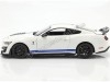 Carsdemetal.es 2020 Ford Mustang Shelby GT500 blanc / bleu 1:18 MAISTO 31452 en liquidation