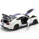 Carsdemetal.es 2020 Ford Mustang Shelby GT500 blanc / bleu 1:18 MAISTO 31452 en liquidation