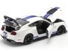 Carsdemetal.es 2020 Ford Mustang Shelby GT500 blanc / bleu 1:18 MAISTO 31452 en liquidation