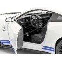 Carsdemetal.es 2020 Ford Mustang Shelby GT500 blanc / bleu 1:18 MAISTO 31452 en liquidation
