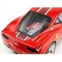 2010 Ferrari 458 Italia Challenge Rojo 1:18 Hot Wheels X5486 Cochesdemetal 26 - Coches de Metal 