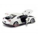 Cochesdemetal.es 2009 Nissan GT-R R35 Blanco Perla 1:18 Bburago 12079 en Liquidación