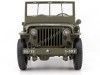 1942 Jeep Willys 1-4 Ton Army Truck Abierto Verde Caqui 1:18 Welly 18055 Cochesdemetal 3 - Coches de Metal 