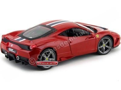 2013 Ferrari 458 Speciale Rojo 1:18 Bburago 16002 En Liquidación Cochesdemetal.es 2