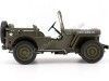 1942 Jeep Willys 1-4 Ton Army Truck Abierto Verde Caqui 1:18 Welly 18055 Cochesdemetal 7 - Coches de Metal 