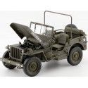 Cochesdemetal.es 1942 Jeep Willys 1-4 tonne Army Truck Green Green Khaki 1:18 Welly 18055