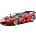 Cochesdemetal.es 2017 Ferrari FXX-K EVO "54 M. Luzich" Rojo/Negro 1:18 Bburago Signature Series 16908 En Liquidación