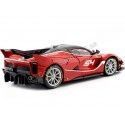 Cochesdemetal.es 2017 Ferrari FXX-K EVO "54 M. Luzich" Rojo/Negro 1:18 Bburago Signature Series 16908 En Liquidación