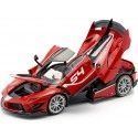Cochesdemetal.es 2017 Ferrari FXX-K EVO "54 M. Luzich" Rojo/Negro 1:18 Bburago Signature Series 16908 En Liquidación