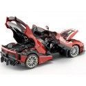 Cochesdemetal.es 2017 Ferrari FXX-K EVO "54 M. Luzich" Rojo/Negro 1:18 Bburago Signature Series 16908 En Liquidación