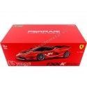 Cochesdemetal.es 2017 Ferrari FXX-K EVO "54 M. Luzich" Rojo/Negro 1:18 Bburago Signature Series 16908 En Liquidación