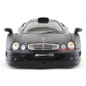 CARSDEMETAL.ES 1998 Mercedes-Benz CLK-GTR AMG Street Version Satin Black 1:18 MAISTO 31849 en liquidation