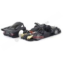 CARSDEMETAL.ES 1998 Mercedes-Benz CLK-GTR AMG Street Version Satin Black 1:18 MAISTO 31849 en liquidation