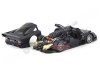 CARSDEMETAL.ES 1998 Mercedes-Benz CLK-GTR AMG Street Version Satin Black 1:18 MAISTO 31849 en liquidation