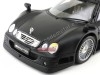 CARSDEMETAL.ES 1998 Mercedes-Benz CLK-GTR AMG Street Version Satin Black 1:18 MAISTO 31849 en liquidation