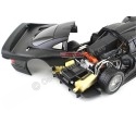 CARSDEMETAL.ES 1998 Mercedes-Benz CLK-GTR AMG Street Version Satin Black 1:18 MAISTO 31849 en liquidation