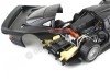 CARSDEMETAL.ES 1998 Mercedes-Benz CLK-GTR AMG Street Version Satin Black 1:18 MAISTO 31849 en liquidation