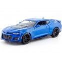 Cochesdemetal.es 2017 Chevrolet Camaro ZL1 Azul Metalizado 1:24 Maisto 31512 En Liquidación