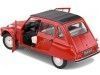 CARSDEMETAL.ES 1968 Citroen Dyane 6 Red Corsair 1:18 Solino S1800307