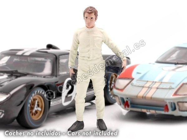 Cochesdemetal.es Figure de Resina "Dia de Carreras Series II Figure I" 1:18 American Diorama 76295