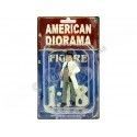 Cochesdemetal.es Figure de Resina "Dia de Carreras Series II Figure II" 1:18 American Diorama 76296