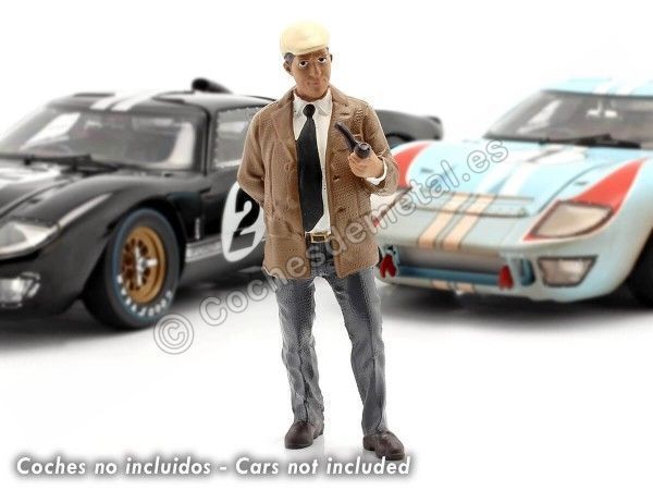 Cochesdemetal.es Figure de Resina "Dia de Carreras Series II Figure III" 1:18 American Diorama 76297