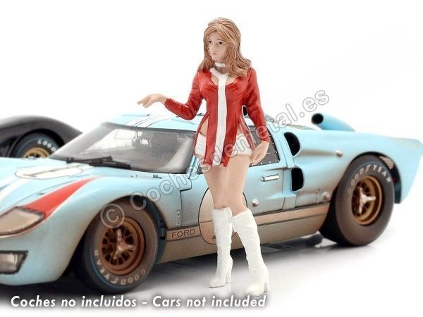 Cochesdemetal.es Figure de Resina "Dia de Carreras Series II Figure V" 1:18 American Diorama 76299