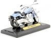 Cochesdememetal.es 2011 Motorcycle Yamaha Raider S bleu 1:18 Motor Max 450