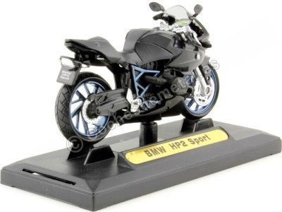 Cochesdemetal.es 2012 BMW HP2 Sport Negra Mate 1:18 Motor Max 452 2