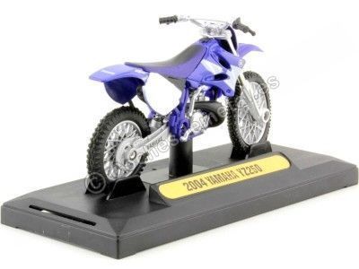 Cochesdemetal.es 2019 Yamaha YZ250 Azul / Blanco 1:18 Motor Max 438 2