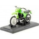 Cochesdemetal.es 1980 Kawasaki KDX250 VERDE 1:18 MOTOR MAX 402