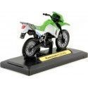 CARSDEMETAL.ES 1990 KAWASAKI KLR650 VERT / BLANC 1:18 MOTEUR MAX 411