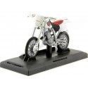 CARSDEMETAL.ES 2004 Honda XR400R blanc / rouge 1:18 Motor Max 429