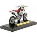 CARSDEMETAL.ES 2004 Honda XR400R blanc / rouge 1:18 Motor Max 429